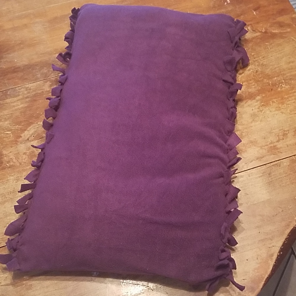 Homemade Fleece Standard Pillow Sham